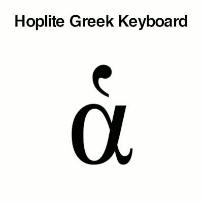 how to get greek letters on android keyboard